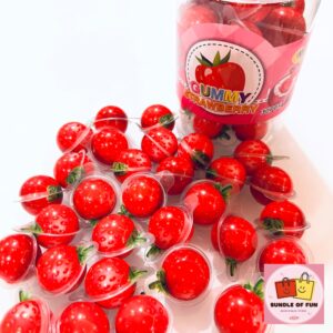 مارشمالو ژله ای توت فرنگی